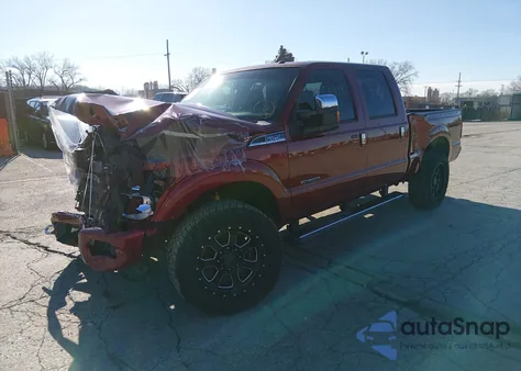 2015 Ford F-250 Lariat from USA, damaged, VIN 1FT7W2BTXFEC11833